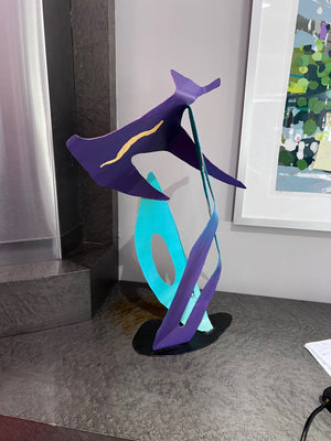 Dean Johnson Abstract Metal Sculpture