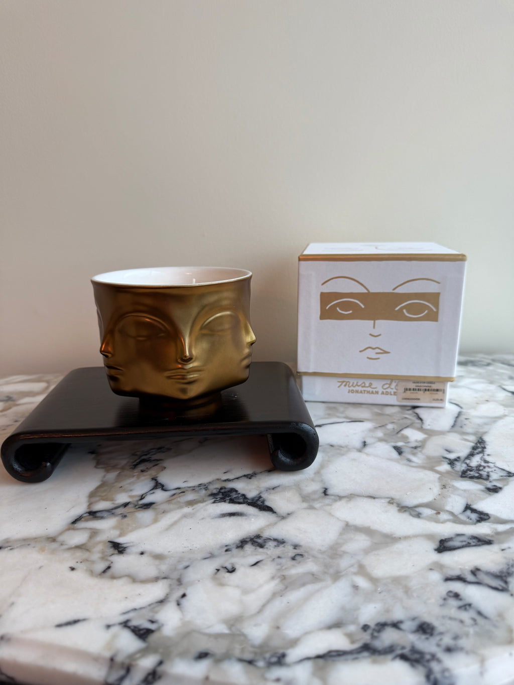 BRAND NEW Jonathan Adler Muse D'Or Gold Candle