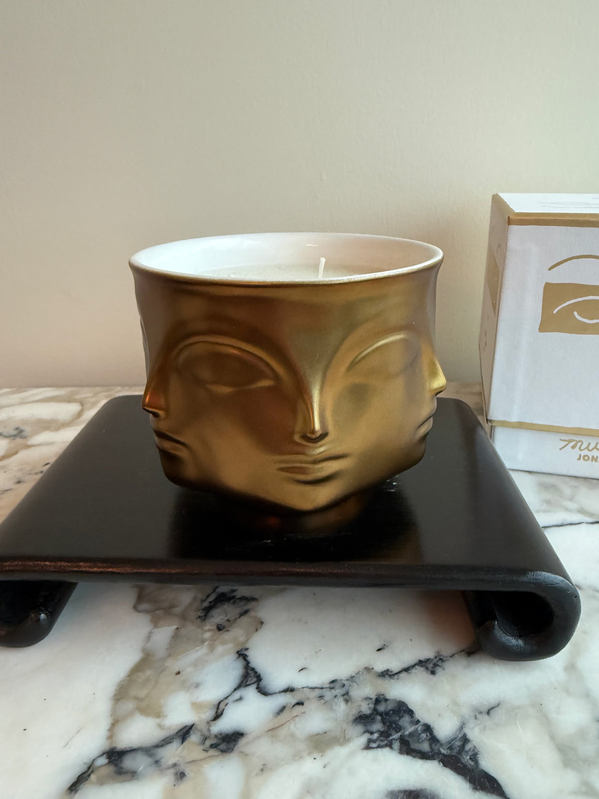 BRAND NEW Jonathan Adler Muse D'Or Gold Candle