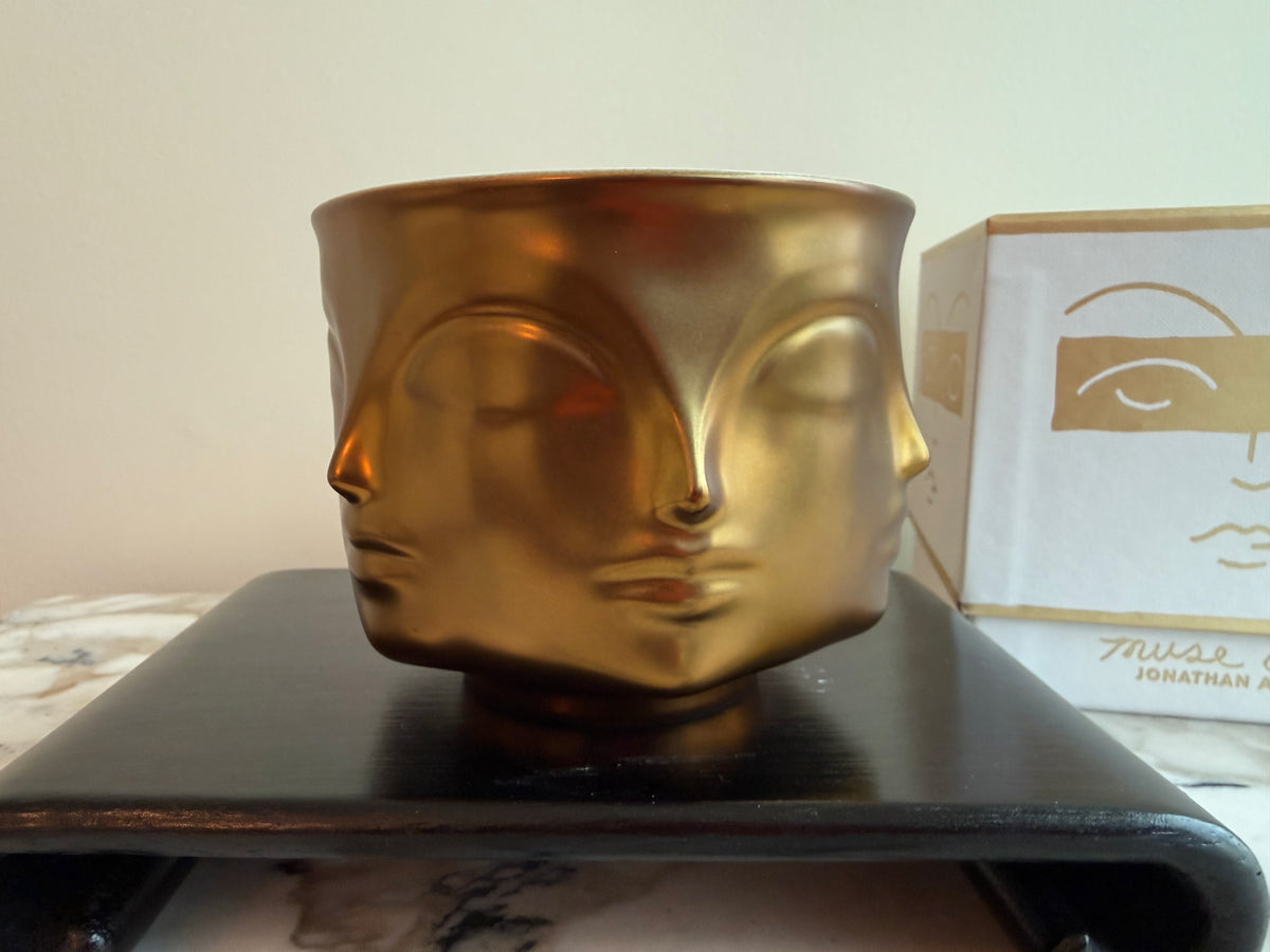 BRAND NEW Jonathan Adler Muse D'Or Gold Candle
