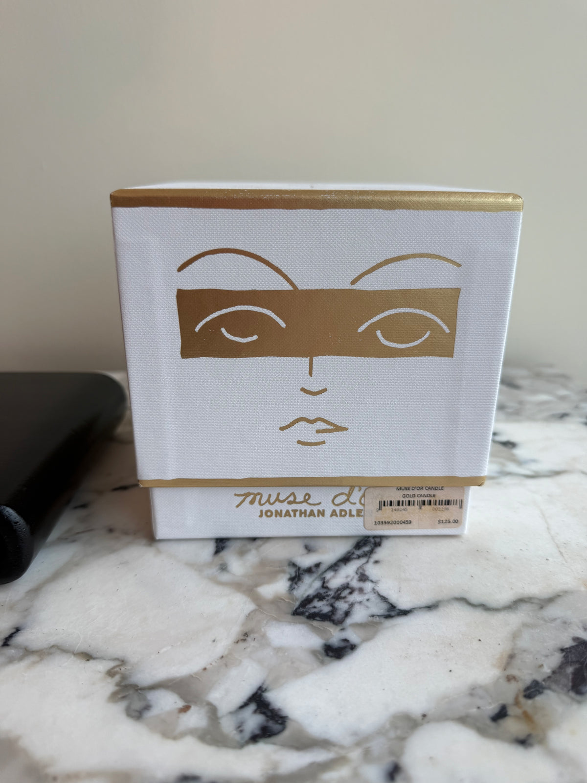 BRAND NEW Jonathan Adler Muse D'Or Gold Candle
