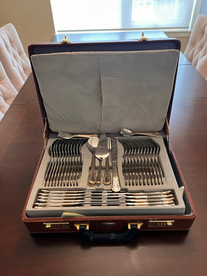 New Classic Germany Flatware Set, Service for 12 (includes original case)