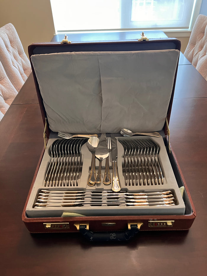 New Classic Germany Flatware Set, Service for 12 (includes original case)