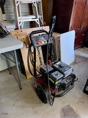 BE Power Equipment 3100-PSI 7-HP Gas Pressure Washer with PowerEase and Low Oil Alert