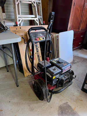 BE Power Equipment 3100-PSI 7-HP Gas Pressure Washer with PowerEase and Low Oil Alert