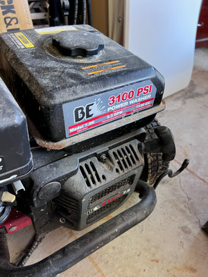 BE Power Equipment 3100-PSI 7-HP Gas Pressure Washer with PowerEase and Low Oil Alert