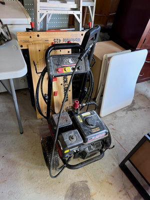 BE Power Equipment 3100-PSI 7-HP Gas Pressure Washer with PowerEase and Low Oil Alert