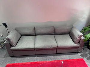 LIKE NEW Cozey Ciello Collection Dream Grey Sofa (*retail $1,795)