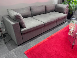 LIKE NEW Cozey Ciello Collection Dream Grey Sofa (*retail $1,795)