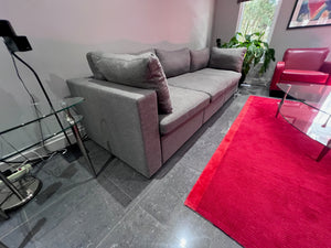 LIKE NEW Cozey Ciello Collection Dream Grey Sofa (*retail $1,795)