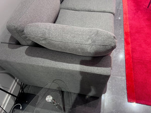 LIKE NEW Cozey Ciello Collection Dream Grey Sofa (*retail $1,795)