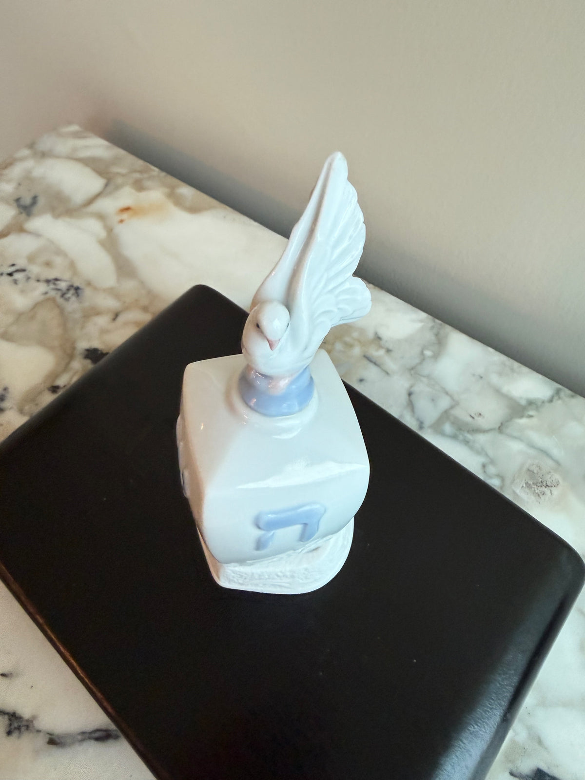 Lladro "Dreidel with Dove" Figurine