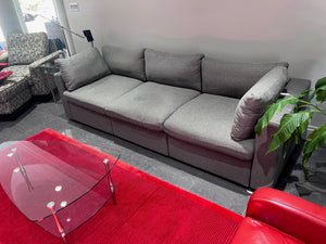 LIKE NEW Cozey Ciello Collection Dream Grey Sofa (*retail $1,795)