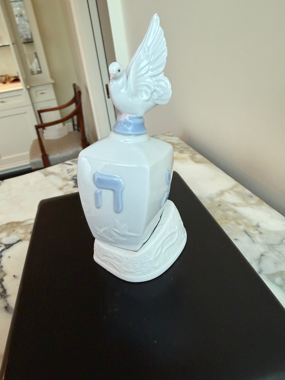 Lladro "Dreidel with Dove" Figurine