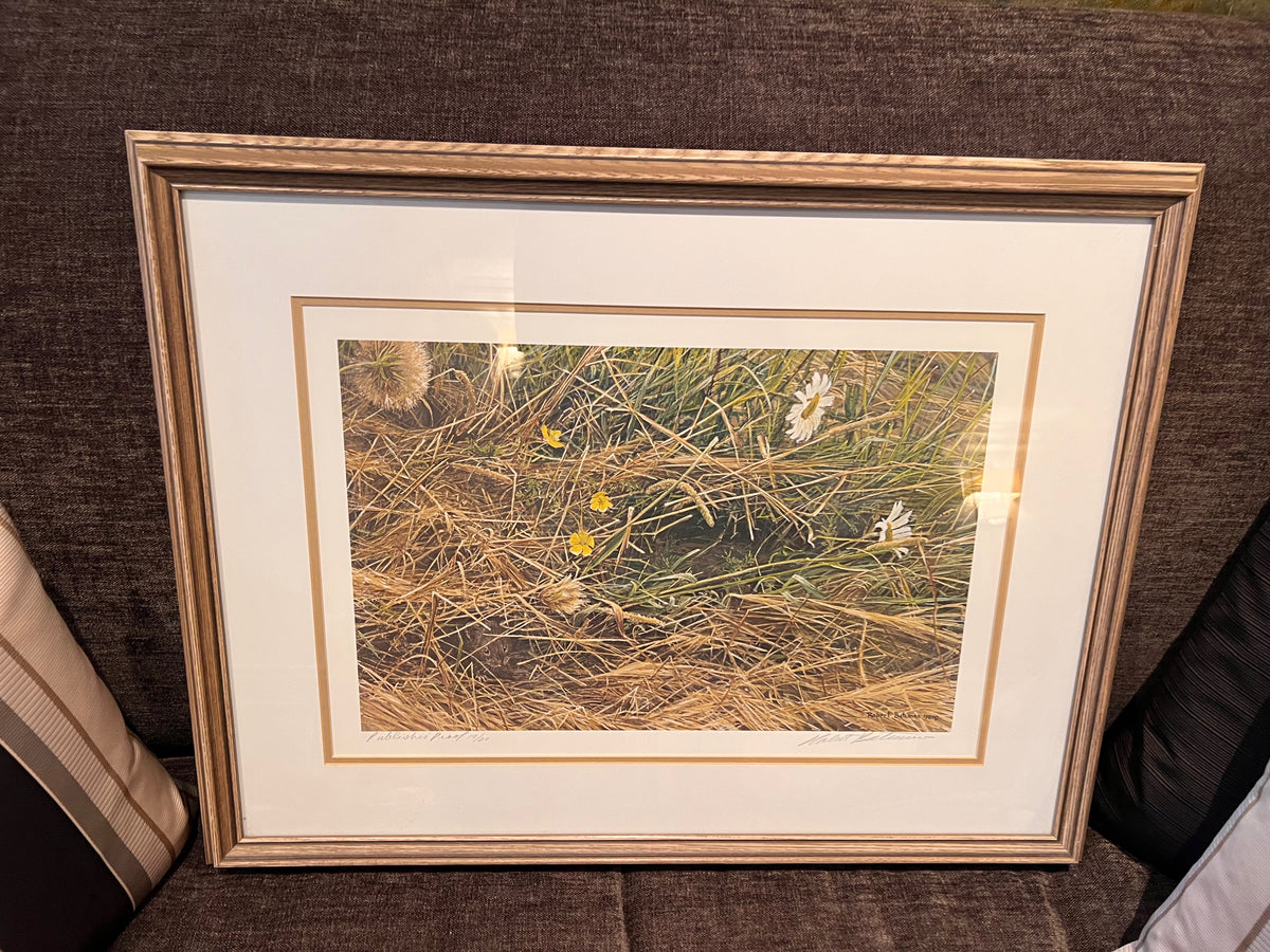 Limited Edition Publisher Proof 19/20 by Robert Bateman  'Mowed Meadow'