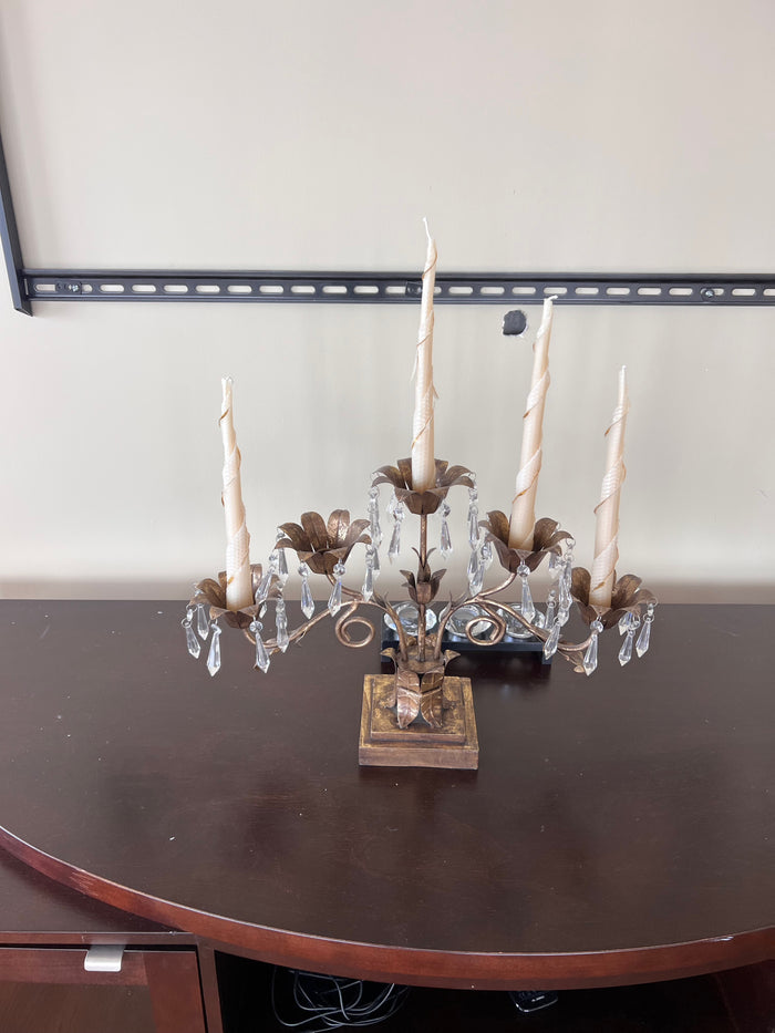 Decorative 4 Light Candle Holder