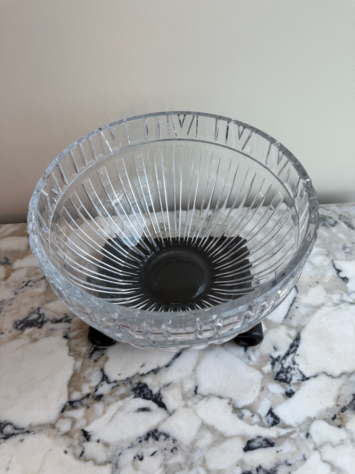 Tiffany & Co. Large Atlas Crystal Bowl