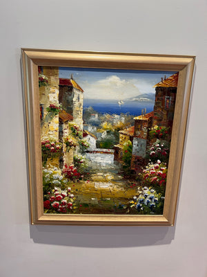 Original Oil Painting from Italy