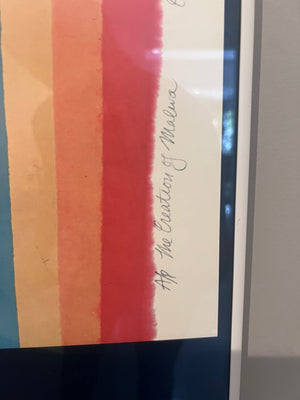1981 Carol Summers “The Creation of Malwa” Artist’s Proof Poster