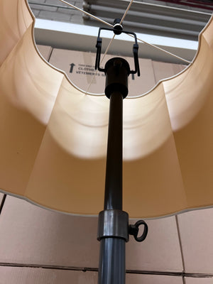 Barbara Barry Simple Floor Lamp, with Silk Shade (*retail $2,200)