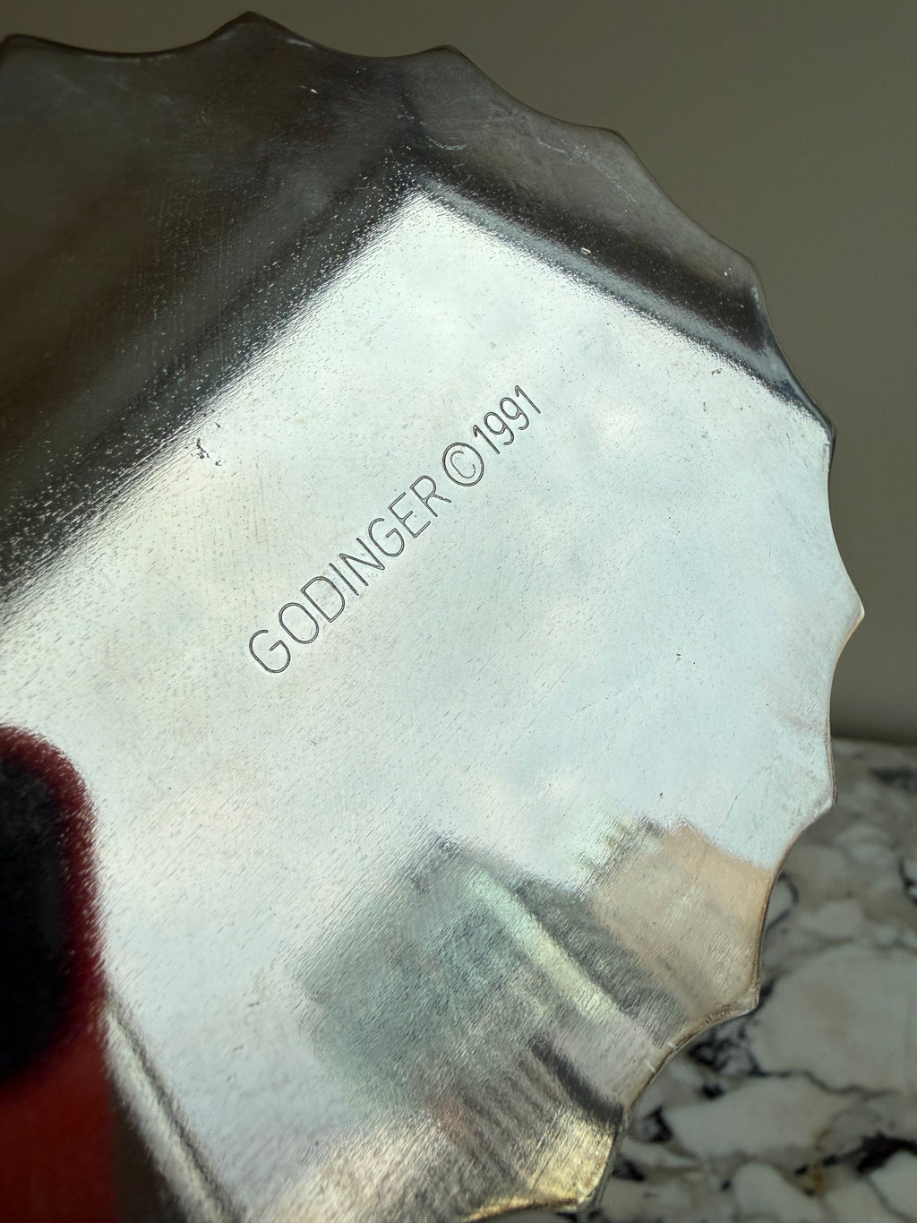 Vintage Godinger Silver Plated Trinket Box