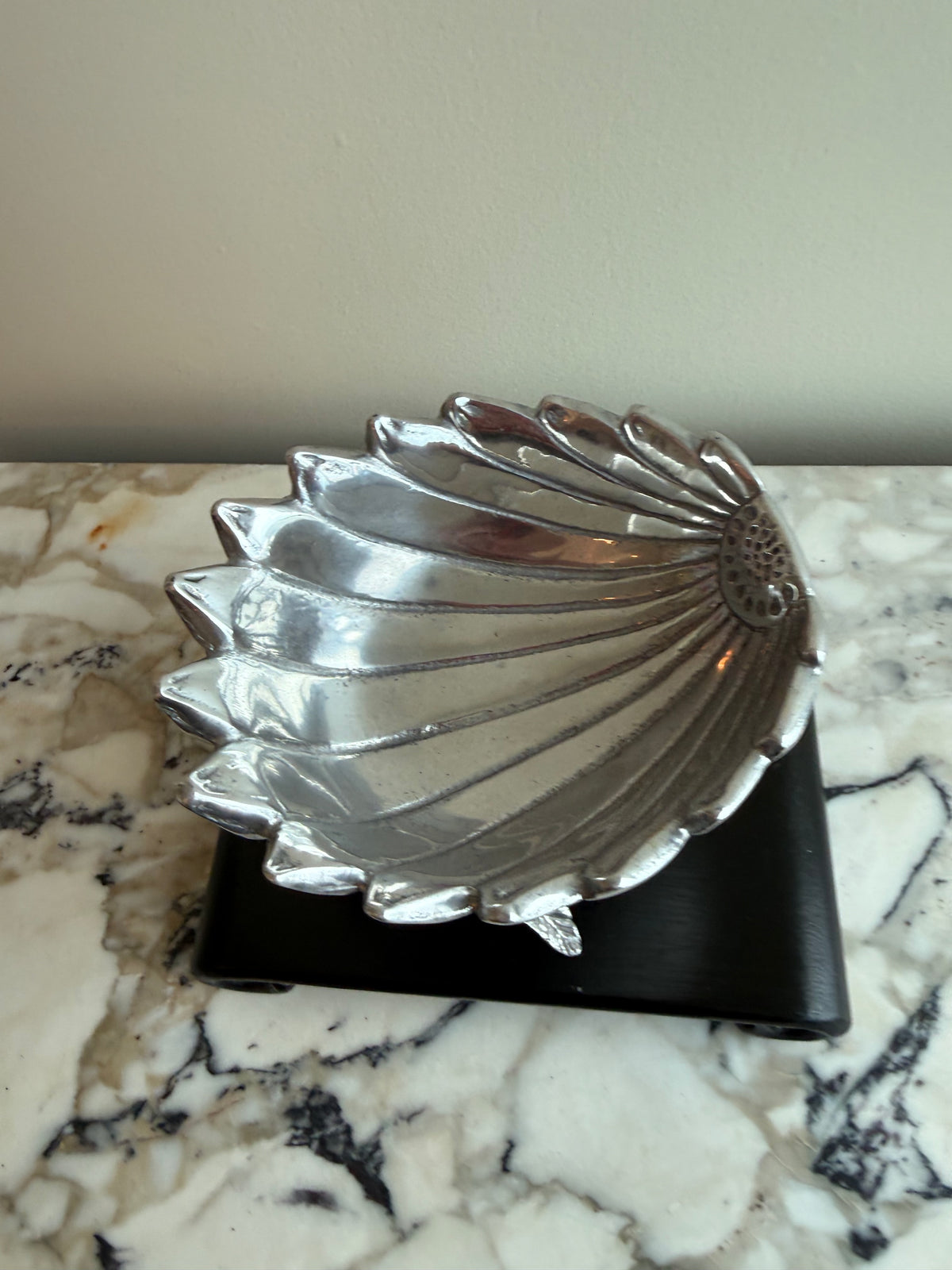 Arthur Court 2004 Signed Cast Aluminum Monkey Dish