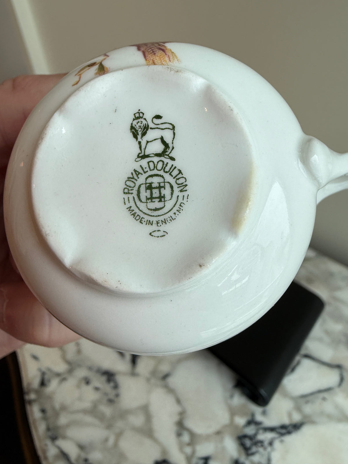 Vintage Royal Doulton Birds Cup & Saucer