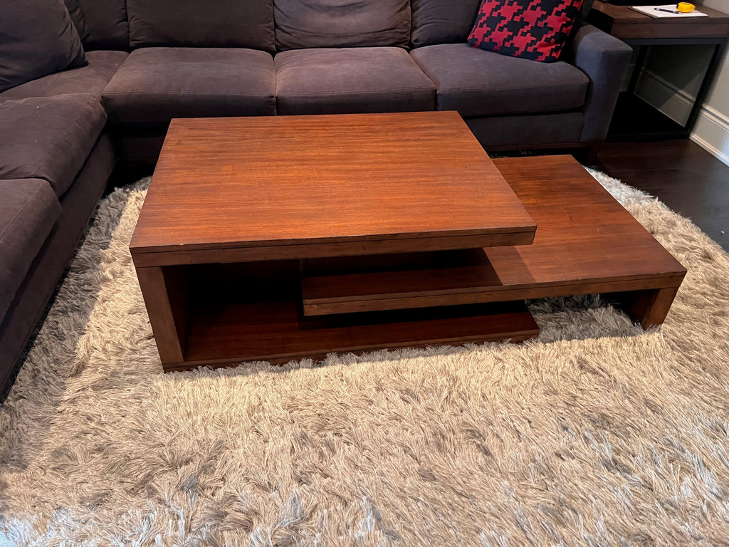 Multi Tier Low Profile coffee table