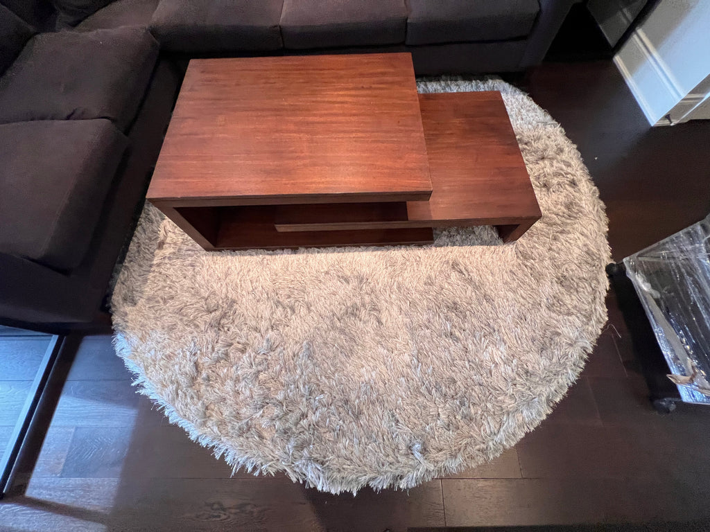 Metro Chic 100% Polyester Round Rug