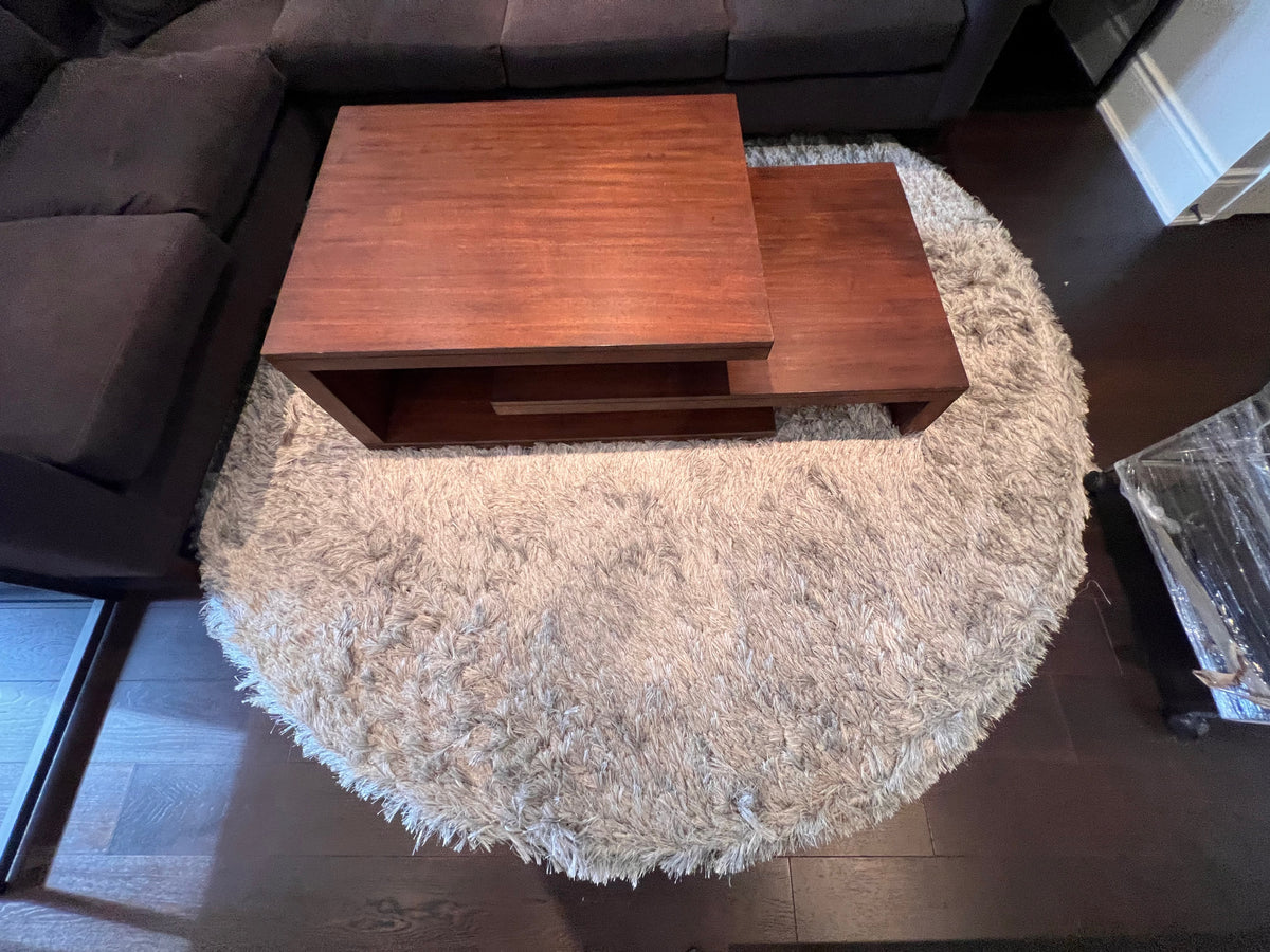 Metro Chic 100% Polyester Round Rug