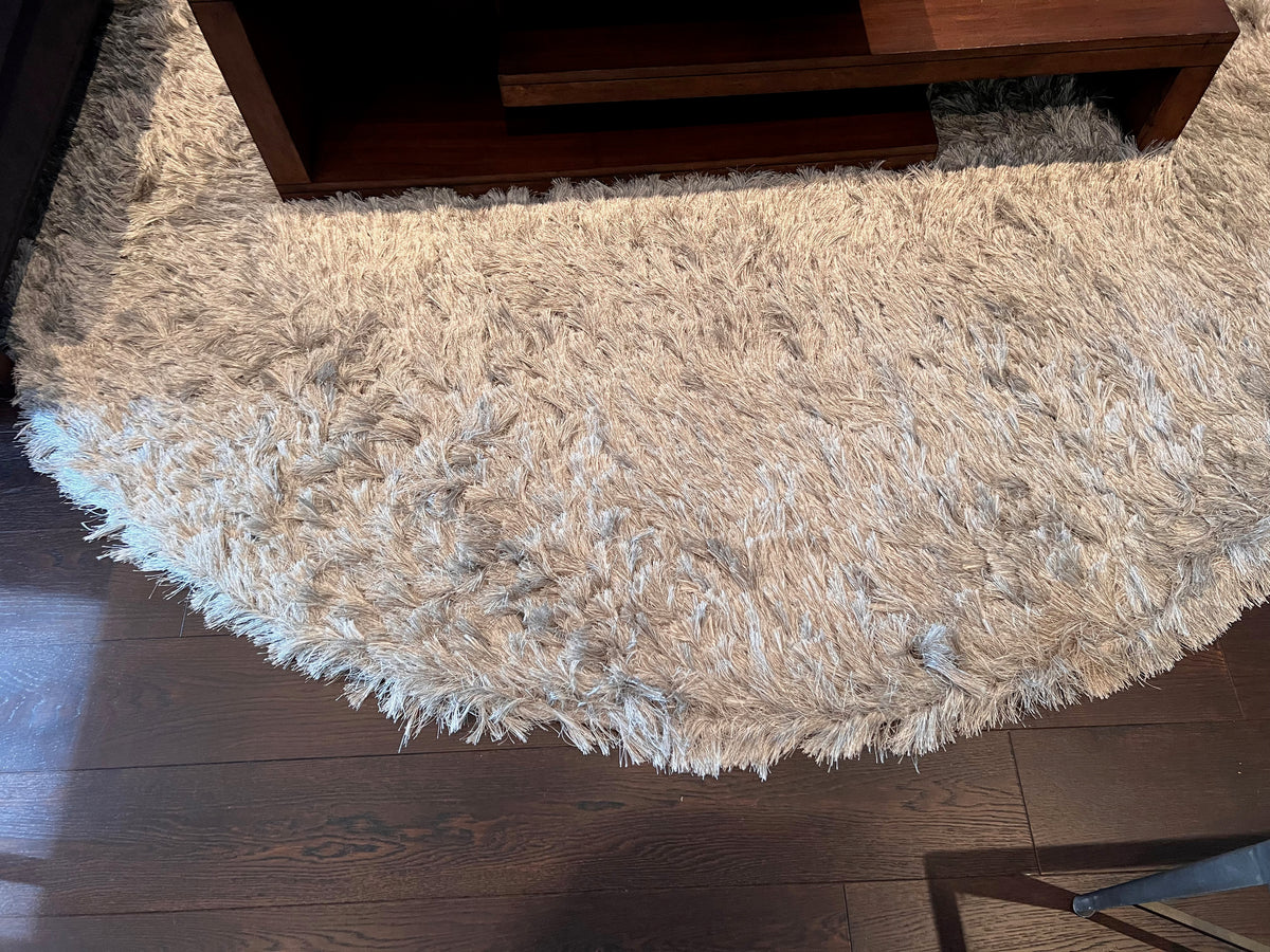 Metro Chic 100% Polyester Round Rug