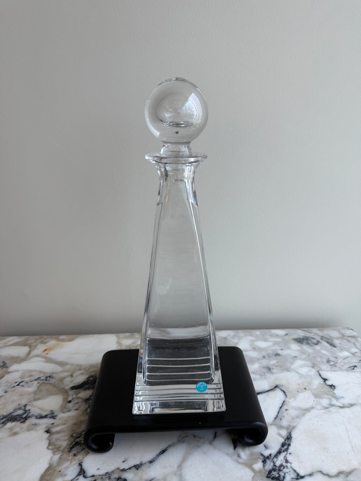 Tiffany & Co. "Frank Lloyd Wright" Crystal Decanter