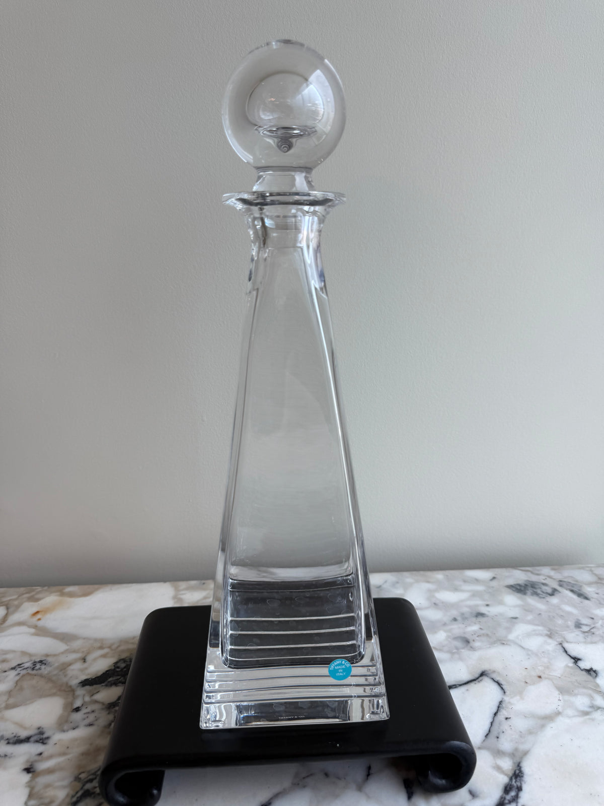 Tiffany & Co. "Frank Lloyd Wright" Crystal Decanter