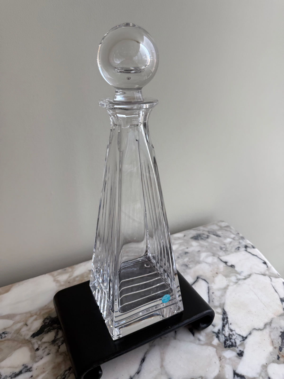 Tiffany & Co. "Frank Lloyd Wright" Crystal Decanter