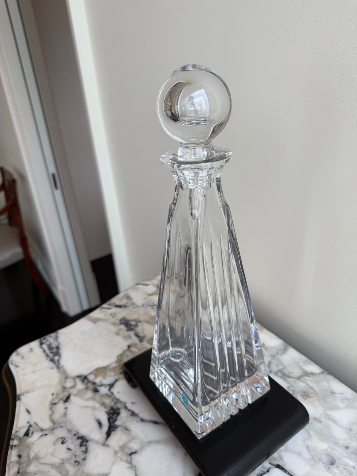 Tiffany & Co. "Frank Lloyd Wright" Crystal Decanter