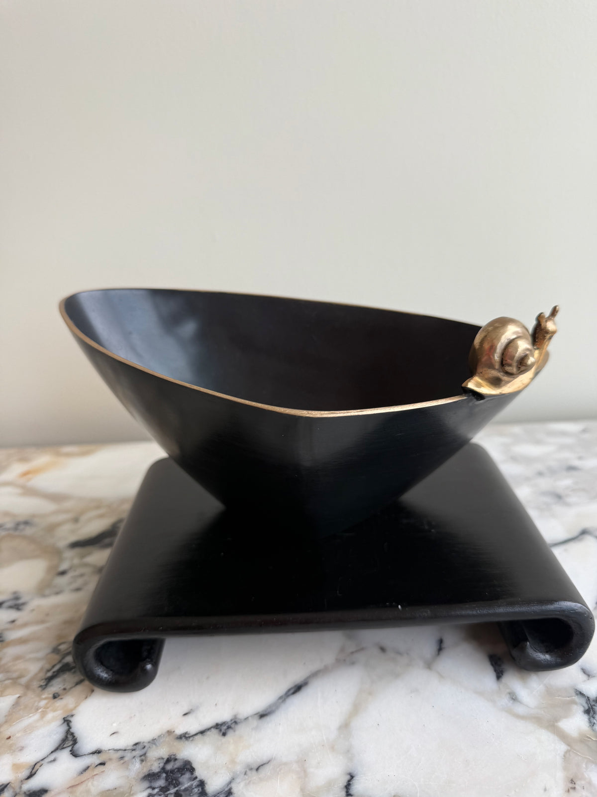 Dwell Studio by Global Views Metal Snail Bowl