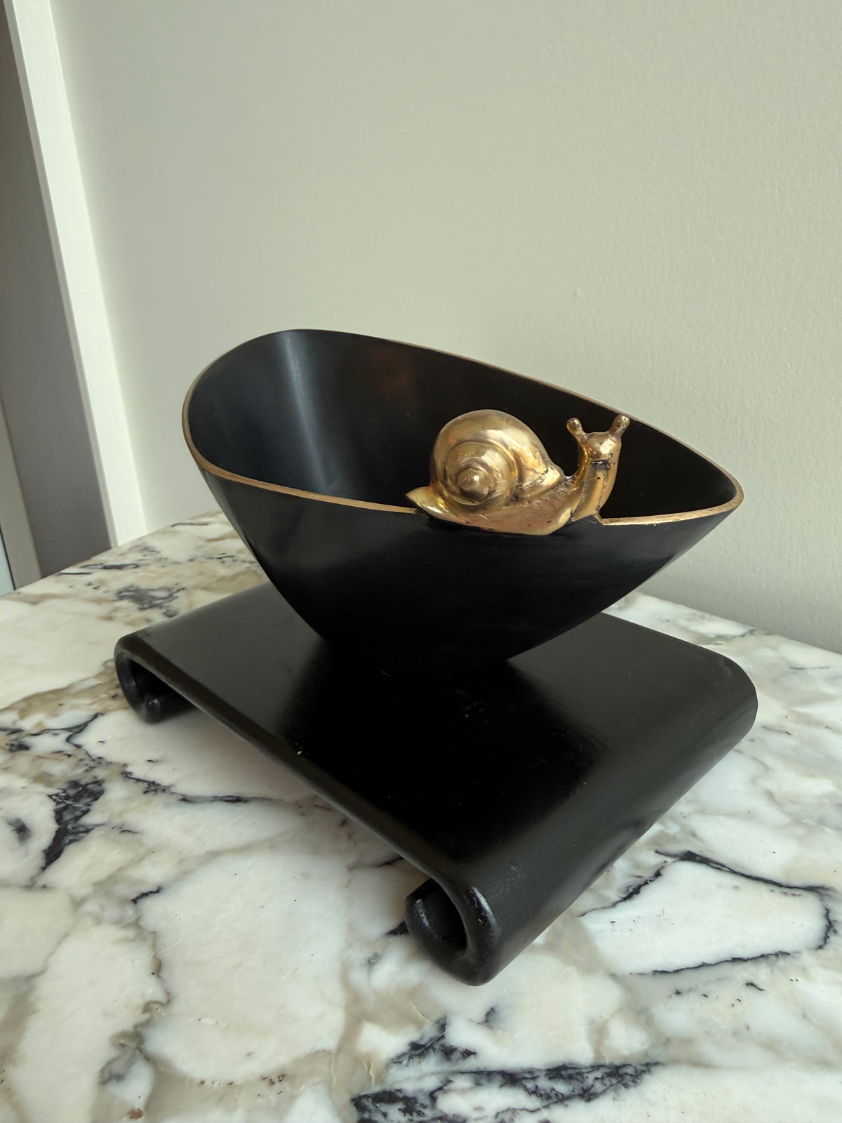 Dwell Studio by Global Views Metal Snail Bowl