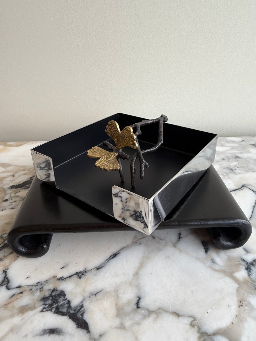 Michael Aram Butterfly Ginkgo Cocktail Napkin Holder
