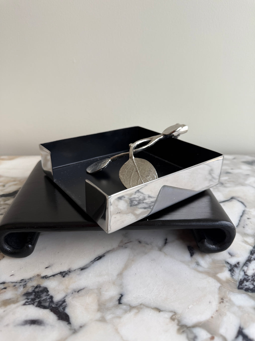 Michael Aram Botanical Leaf Cocktail Napkin Holder