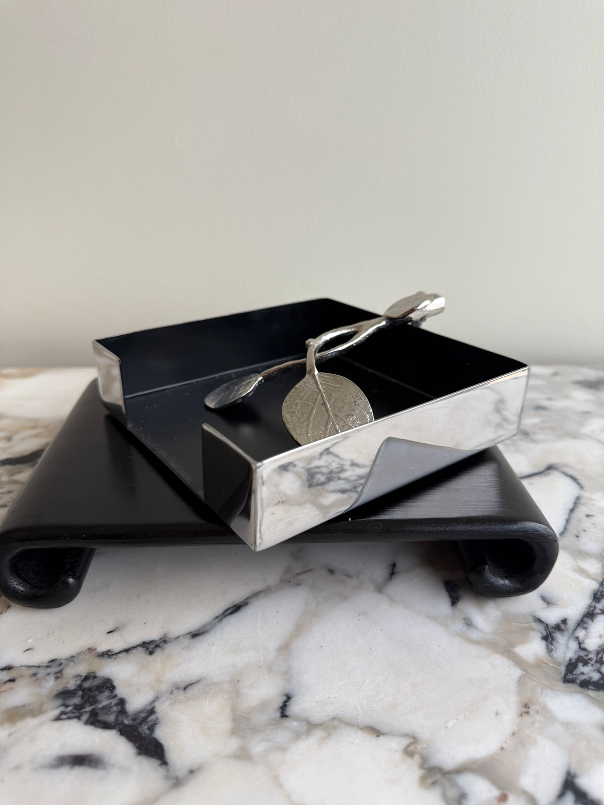 Michael Aram Botanical Leaf Cocktail Napkin Holder
