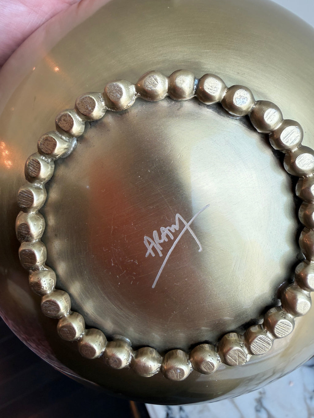 Michael Aram Molten Gold Bowl- 6.75"