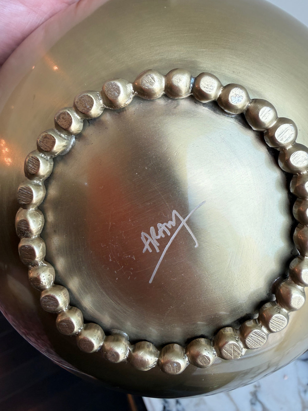 Michael Aram Molten Gold Bowl- 6.75"