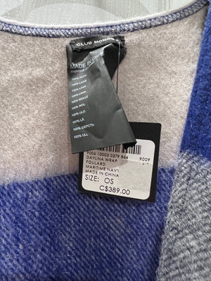 BRAND NEW Club Monaco 100% Wool Daylina Wrap (*retail $389)