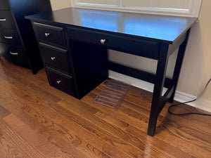 Black Shermag Desk, Made in Canada