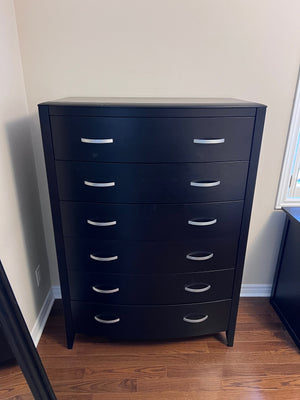 Black Shermag Dresser, Made in Canada