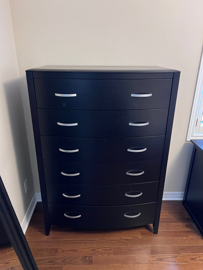 Black Shermag Dresser, Made in Canada