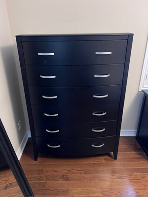 Black Shermag Dresser, Made in Canada