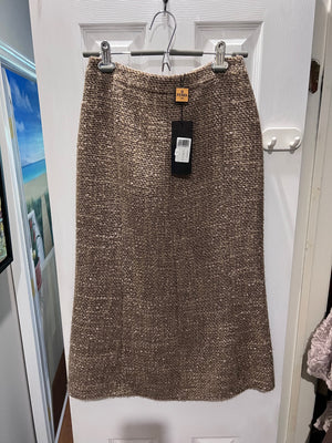BRAND NEW Fendi Wool Pencil Skirt, Size 44