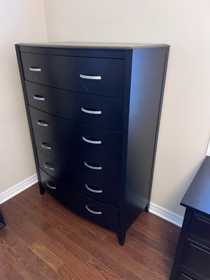 Black Shermag Dresser, Made in Canada