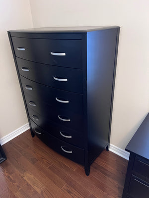 Black Shermag Dresser, Made in Canada